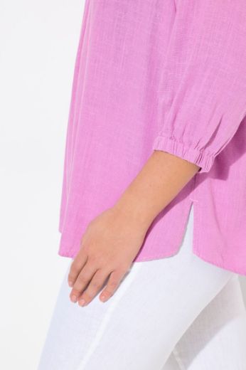 Plus size veliki brojevi Tunika 3/4 rukava A kroja za punije