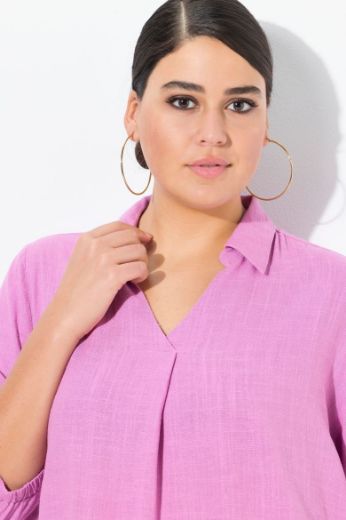 Plus size veliki brojevi Tunika 3/4 rukava A kroja za punije