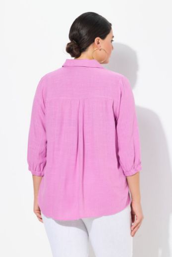 Plus size veliki brojevi Tunika 3/4 rukava A kroja za punije