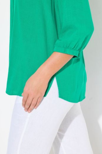 Plus size veliki brojevi Tunika 3/4 rukava A kroja za punije
