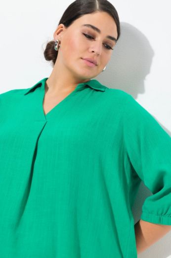 Plus size veliki brojevi Tunika 3/4 rukava A kroja za punije
