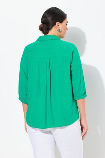 Plus size veliki brojevi Tunika 3/4 rukava A kroja za punije