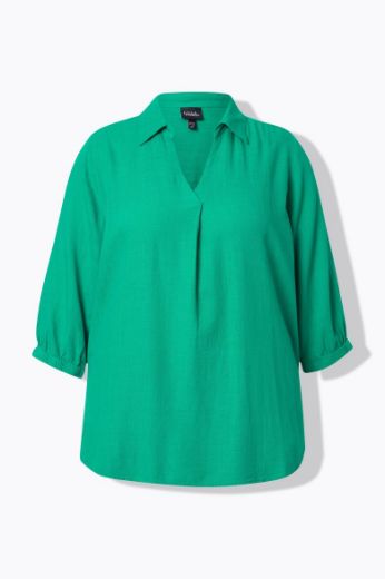 Plus size veliki brojevi Tunika 3/4 rukava A kroja za punije