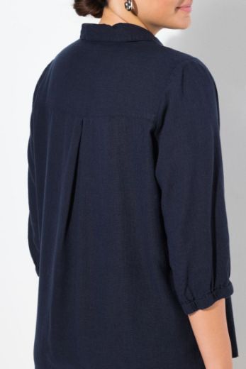 Plus size veliki brojevi Tunika 3/4 rukava A kroja za punije
