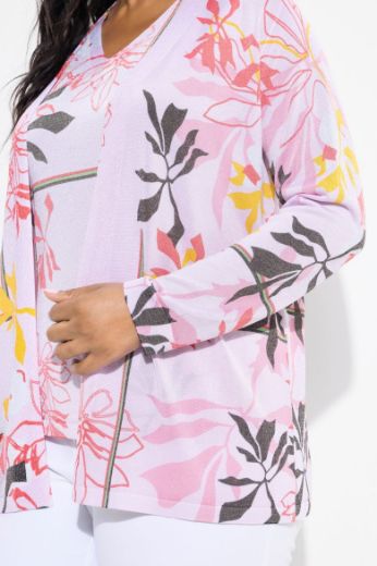Plus size veliki brojevi Kardigan dugih rukava za punije