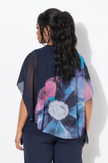 Plus size veliki brojevi Bluza od šifona cvjetnog uzorka za punije