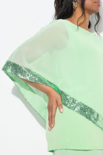 Plus size veliki brojevi Bluza od šifona A kroja za punije