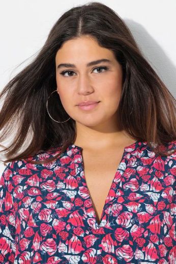 Plus size veliki brojevi Bluza 3/4 rukava A kroja za punije