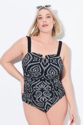 Plus size veliki brojevi Kupaći kostim jednodijelni za punije