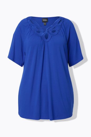Plus size veliki brojevi Majica kratkih rukava A kroja za punije