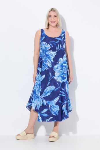 Plus size veliki brojevi Haljina maxi bez rukava za punije