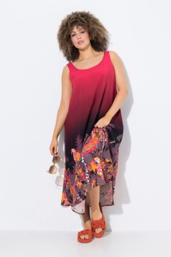Plus size veliki brojevi Haljina maxi bez rukava za punije