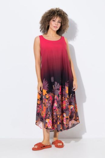 Plus size veliki brojevi Haljina maxi bez rukava za punije