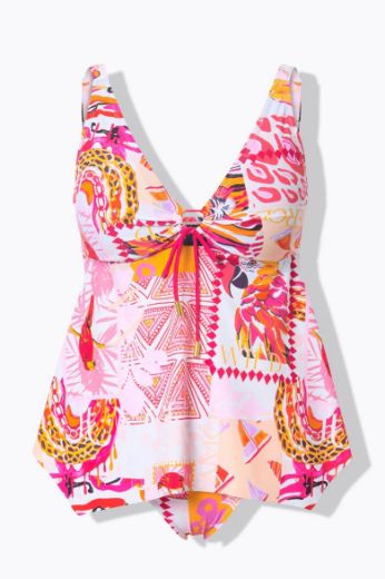 Plus size veliki brojevi Kupaći kostim Tankini za punije