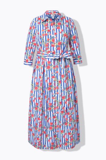 Plus size veliki brojevi Haljina maxi 3/4 rukava za punije