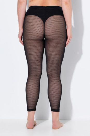 Plus size veliki brojevi Tajice mrežaste za punije