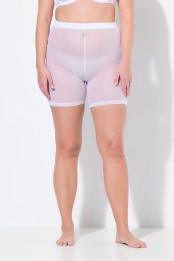 Plus size veliki brojevi Gaće mrežaste produženih nogavica za punije
