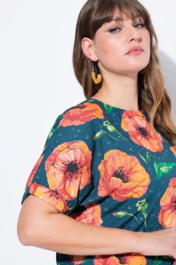 Plus size veliki brojevi Bluza kratkih rukava za punije