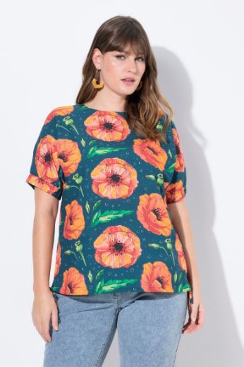 Plus size veliki brojevi Bluza kratkih rukava za punije