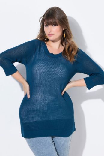 Plus size veliki brojevi Pulover 3/4 rukava za punije