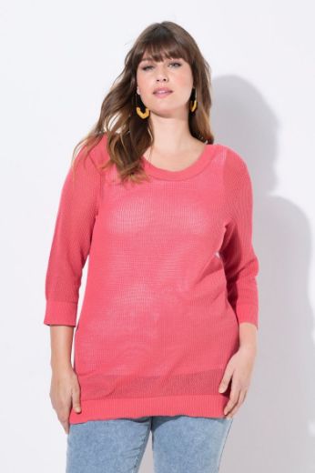 Plus size veliki brojevi Pulover 3/4 rukava za punije