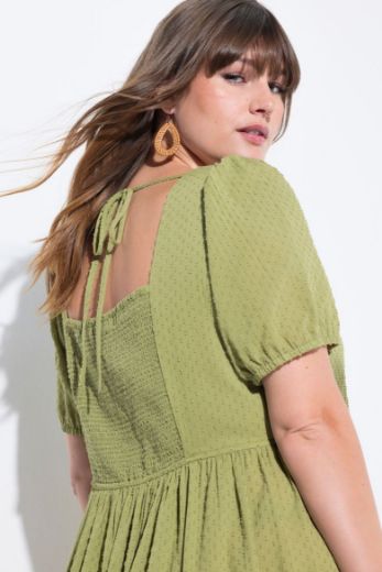 Plus size veliki brojevi Haljina maxi kratkih rukava za punije