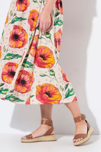 Plus size veliki brojevi Haljina maxi kratkih rukava V ovratnika za punije