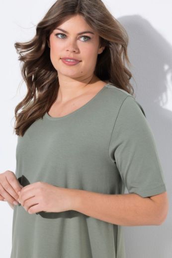 Plus size veliki brojevi Haljina sa grafičkim printom za punije