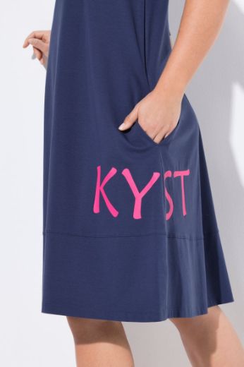 Plus size veliki brojevi Haljina sa grafičkim printom za punije