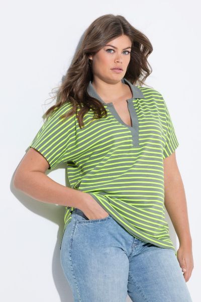 Veliki brojevi Majica polo moda za punije
