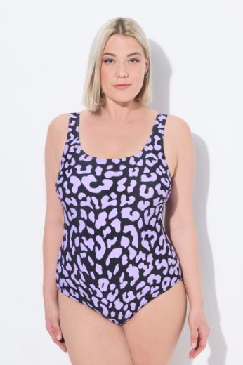 Plus size veliki brojevi Kupaći kostim jednodijelni s životinjskim printom za punije