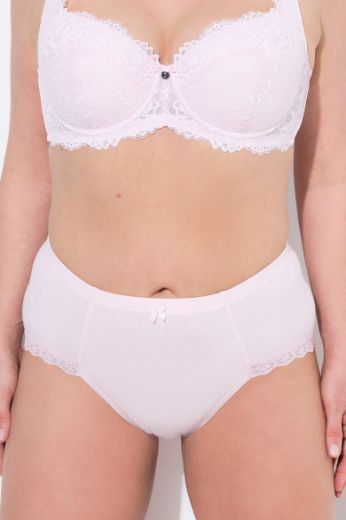 Plus size veliki brojevi Gaćice s dodatkom ukrasne čipke 3 komada za punije