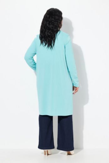 Plus size veliki brojevi Kardigan dužeg kroja za punije