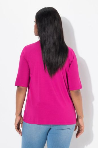 Plus size veliki brojevi Majica 2u1 na pruge za punije