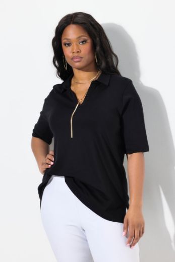 Plus size veliki brojevi Majica Polo za punije