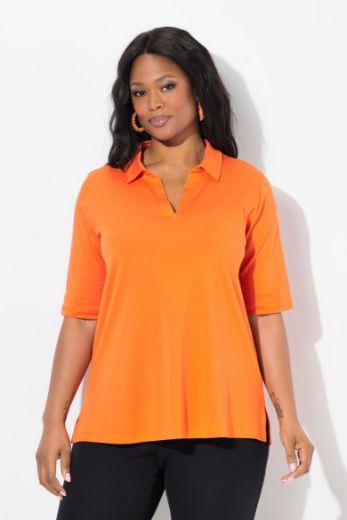 Plus size veliki brojevi Majica Polo za punije