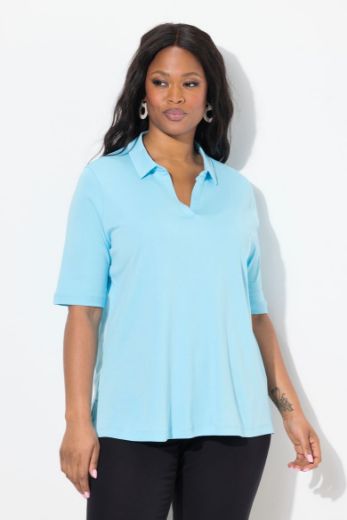 Plus size veliki brojevi Majica Polo za punije