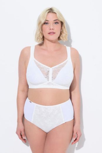 Plus size veliki brojevi Grudnjak bez žica s dodatkom čipke za punije