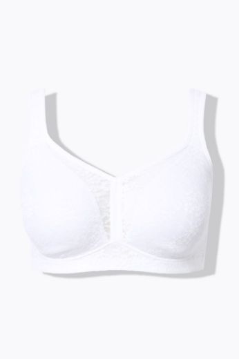 Plus size veliki brojevi Grudnjak bez žica s dodatkom čipke za punije