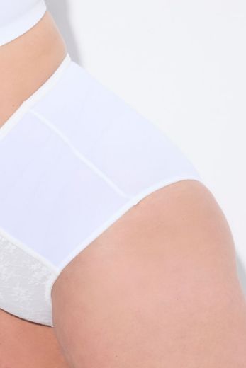 Plus size veliki brojevi Gaćice Maxi s dodatkom čipke za punije