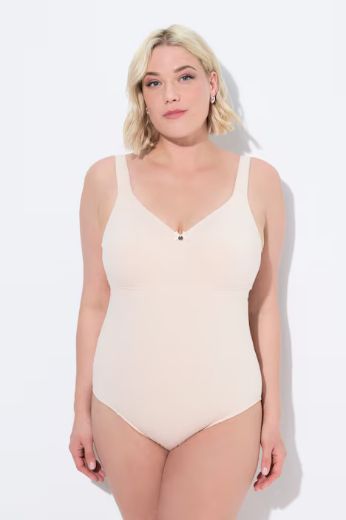 Plus size veliki brojevi Bodi s mekim košaricama za punije