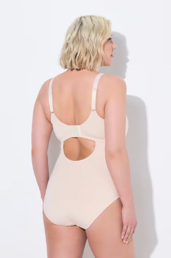 Plus size veliki brojevi Bodi s mekim košaricama za punije