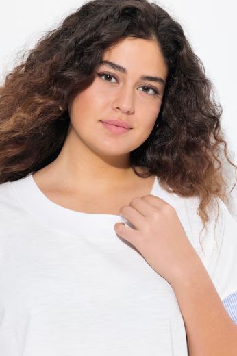 Plus size veliki brojevi Majica kratkih rukava okruglog ovratnika za punije