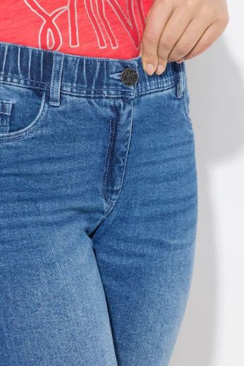 Plus size veliki brojevi Traperice uskih nogavica za punije