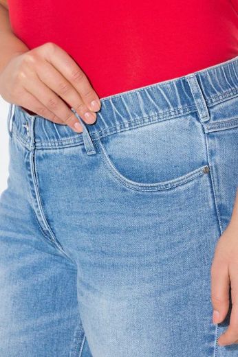Plus size veliki brojevi Traperice uskih nogavica za punije