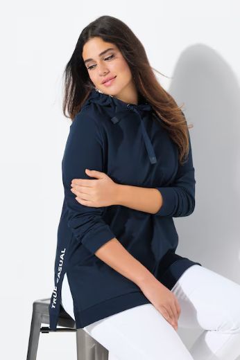 Plus size veliki brojevi Majica dugih rukava s kapuljačom za punije