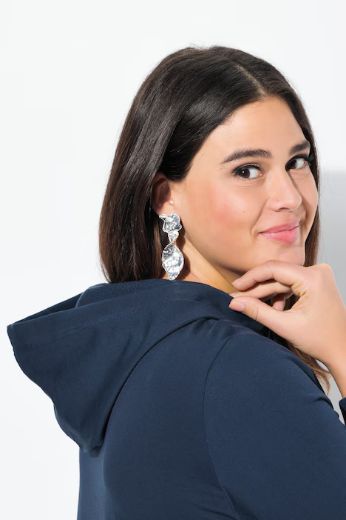 Plus size veliki brojevi Majica dugih rukava s kapuljačom za punije