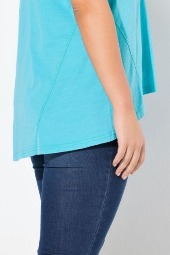 Plus size veliki brojevi Majica kratkih rukava A kroja za punije