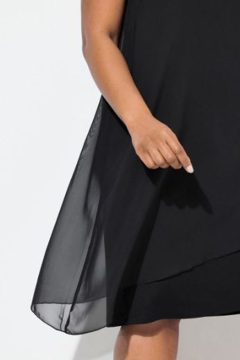 Plus size veliki brojevi Haljina bez rukava A kroja za punije