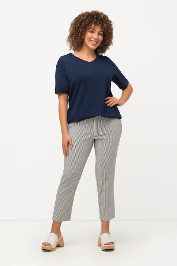 Plus size veliki brojevi Hlače 7/8 uže nogavice za punije